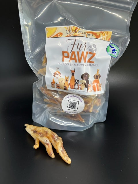 Chicken Feet for Dogs (Case of 12)