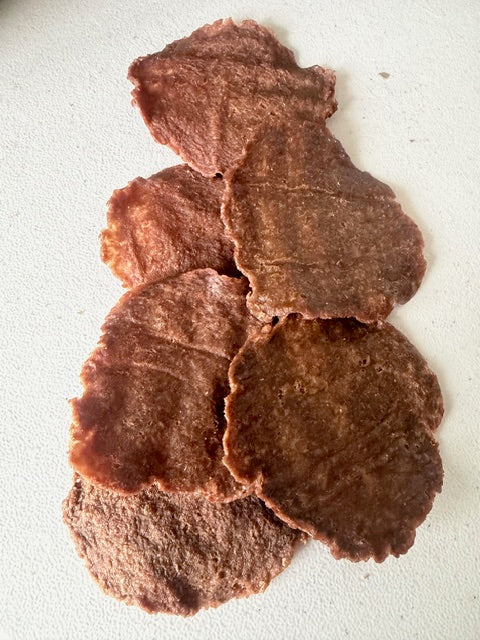 Turkey Smash burgers for bigger dogs