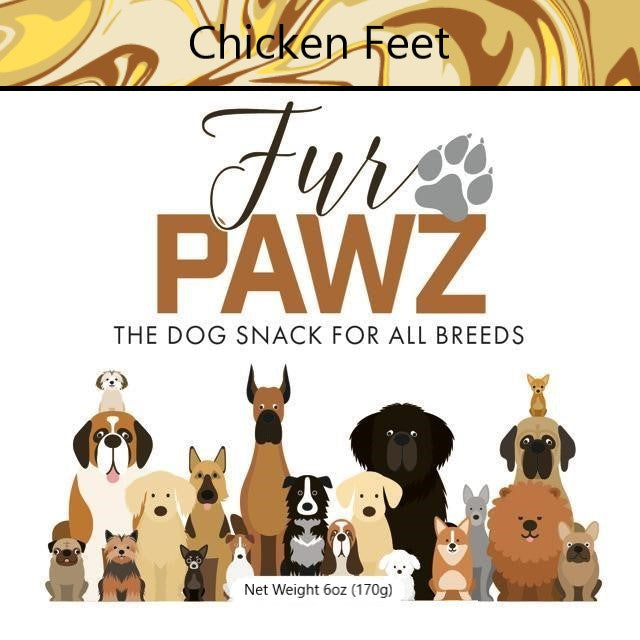 Chicken Feet for Dogs (Case of 12)