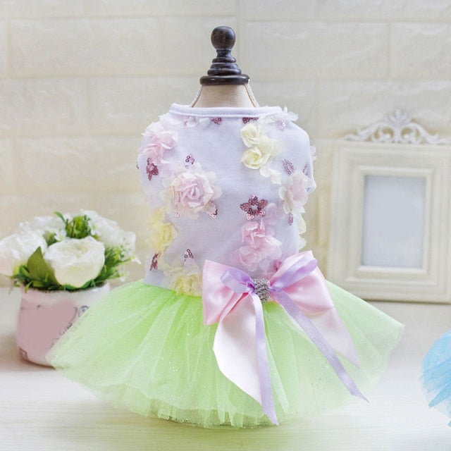 Summer Dog Wedding dress