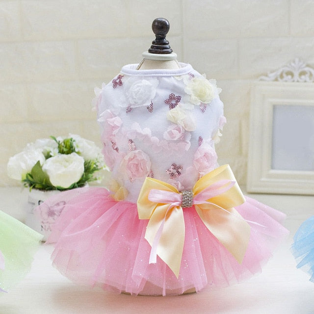 Summer Dog Wedding dress