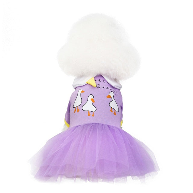 Summer Dog Lace Tullle Dress Pet Dog Clothes For Small Dog Party Birthday Wedding Bowknot Dress Puppy Costume Spring Pet Clothes