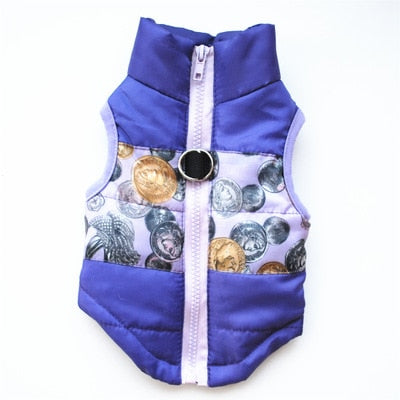Pet Clothes Puppy Outfit Vest Warm Dog Clothes For Small Dogs Winter Windproof Pets Dog Jacket Coat Padded Chihuahua Apparel 20